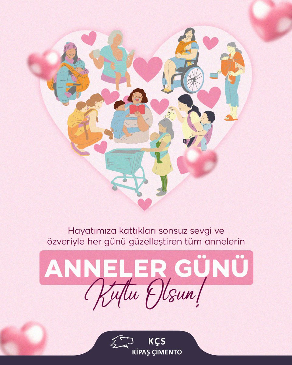 KCSKipasCimento's tweet photo. Hayatımıza kattıkları sonsuz sevgi ve özveriyle her günü güzelleştiren tüm annelerin Anneler Günü kutlu olsun. İyi ki varsınız. #annelergünükutluolsun https://t.co/LzznbVnRvb