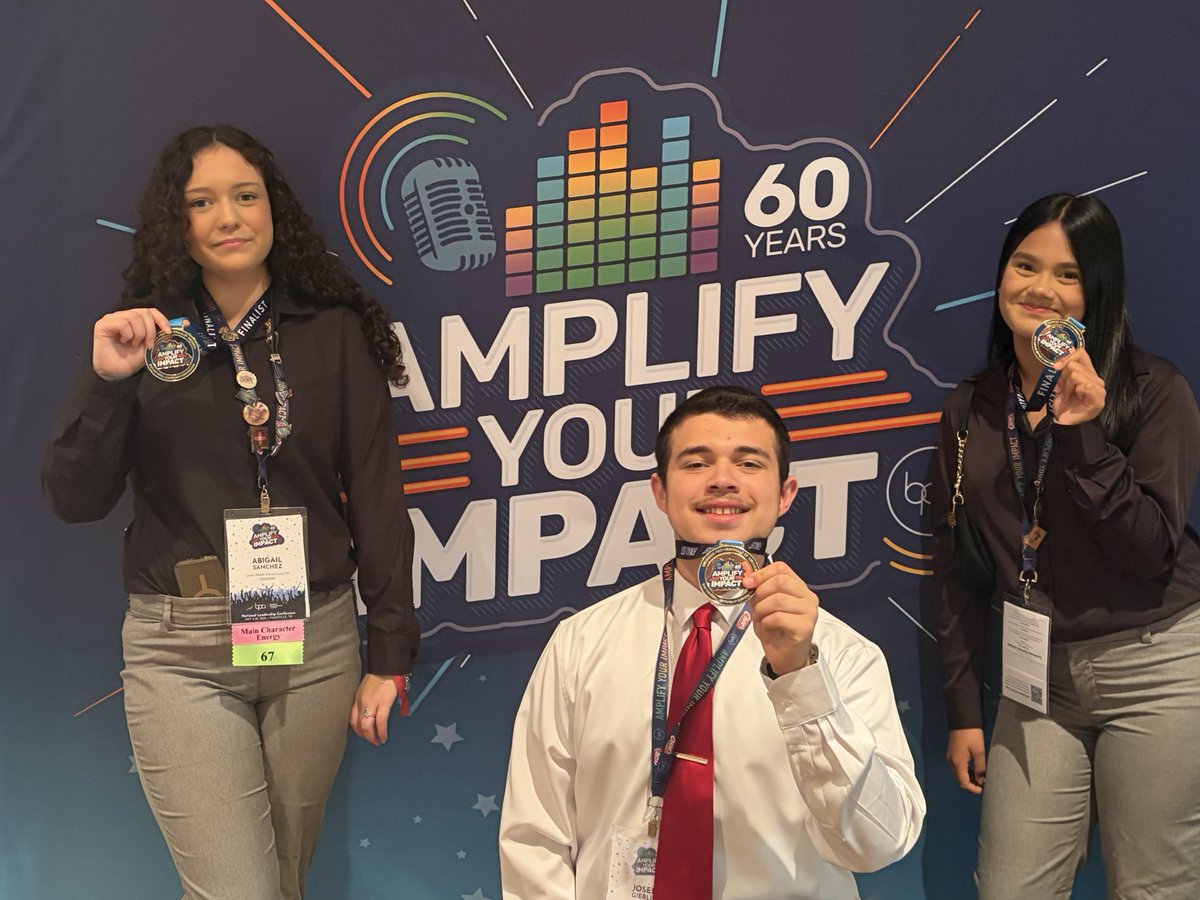 AdamRGoebel's tweet photo. Our @Lamar_MS BPA Administrative Support Team finished as National Finalists in Nashville. https://t.co/mXUmNJCe71