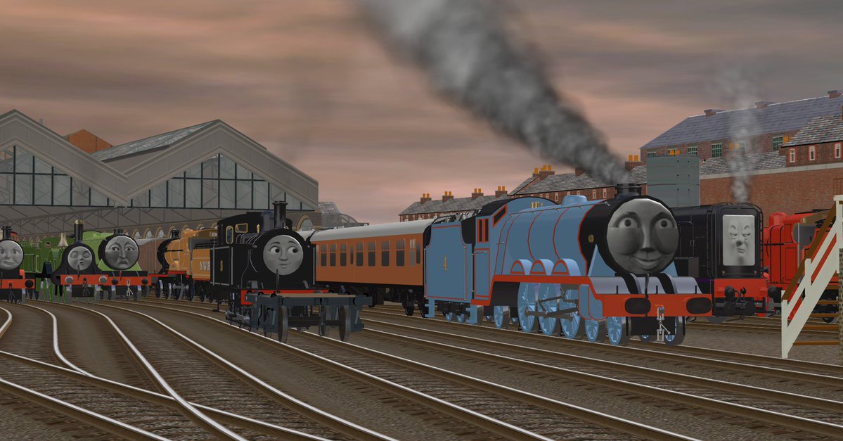 "Down At The Station Early In The Morning."
