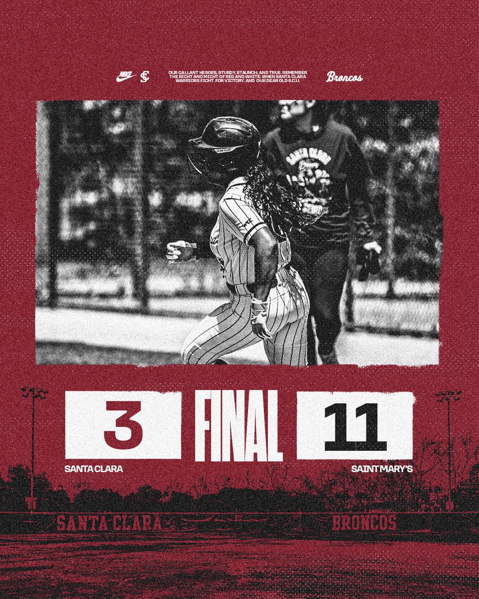 Santa Clara Softball tweet media