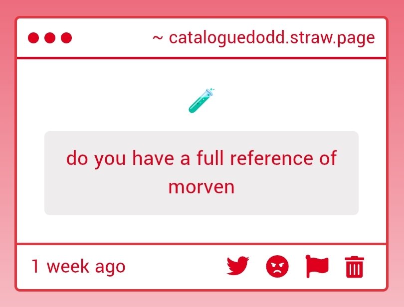 !! ꒰ MOrven RIvenn ꒱ 🪲 tweet media
