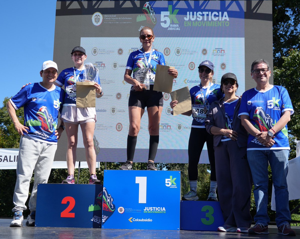 Conoce las campeonas de la carrera 5K de la Rama Judicial: Femenina ...