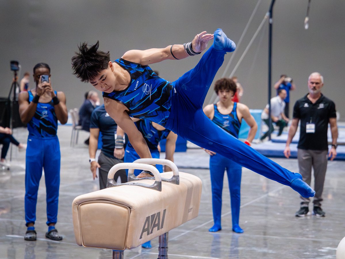 USAGym's tweet photo. The 2026 #USAGDevNats Men’s Junior Elite All-Around Champions ⤵️

16 Yrs ➡️ Jason Hao
17 Yrs ➡️ London Norris
18 Yrs ➡️ Maksim Kan
19 Yrs ➡️ Nartey Brady https://t.co/pt8rMVD3fp