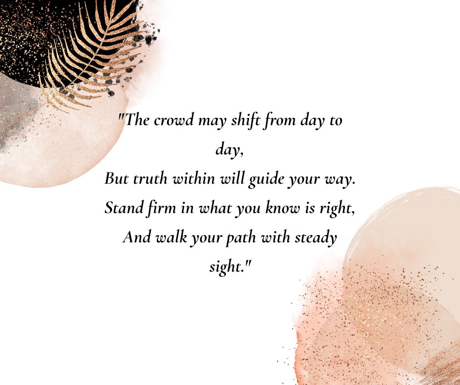 dcrist's tweet photo. External opinions may come and go, but your inner direction can remain strong.

When you act from your values, you create consistency in your life.

This steady foundation builds confidence over time.

You no longer need approval to take meaningful steps forward.

Keep going. https://t.co/6DMe0ELvNn