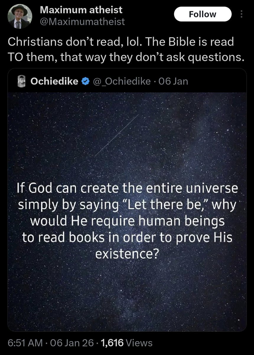 Internet Atheists tweet media