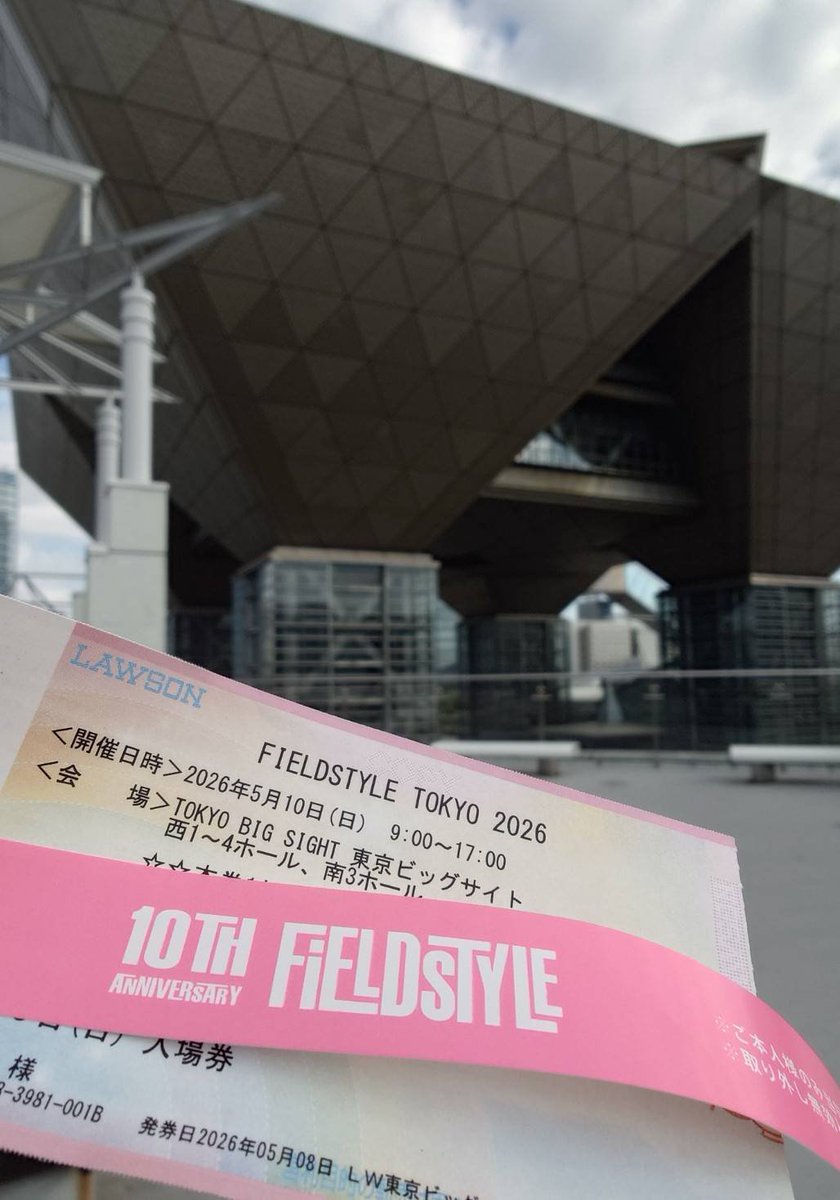 hQLo2adHqGXXLrh's tweet photo. 後半始まりますぞ
#フィールドスタイル
#FIELDSTYLE2026 https://t.co/TsrbjlrOLo