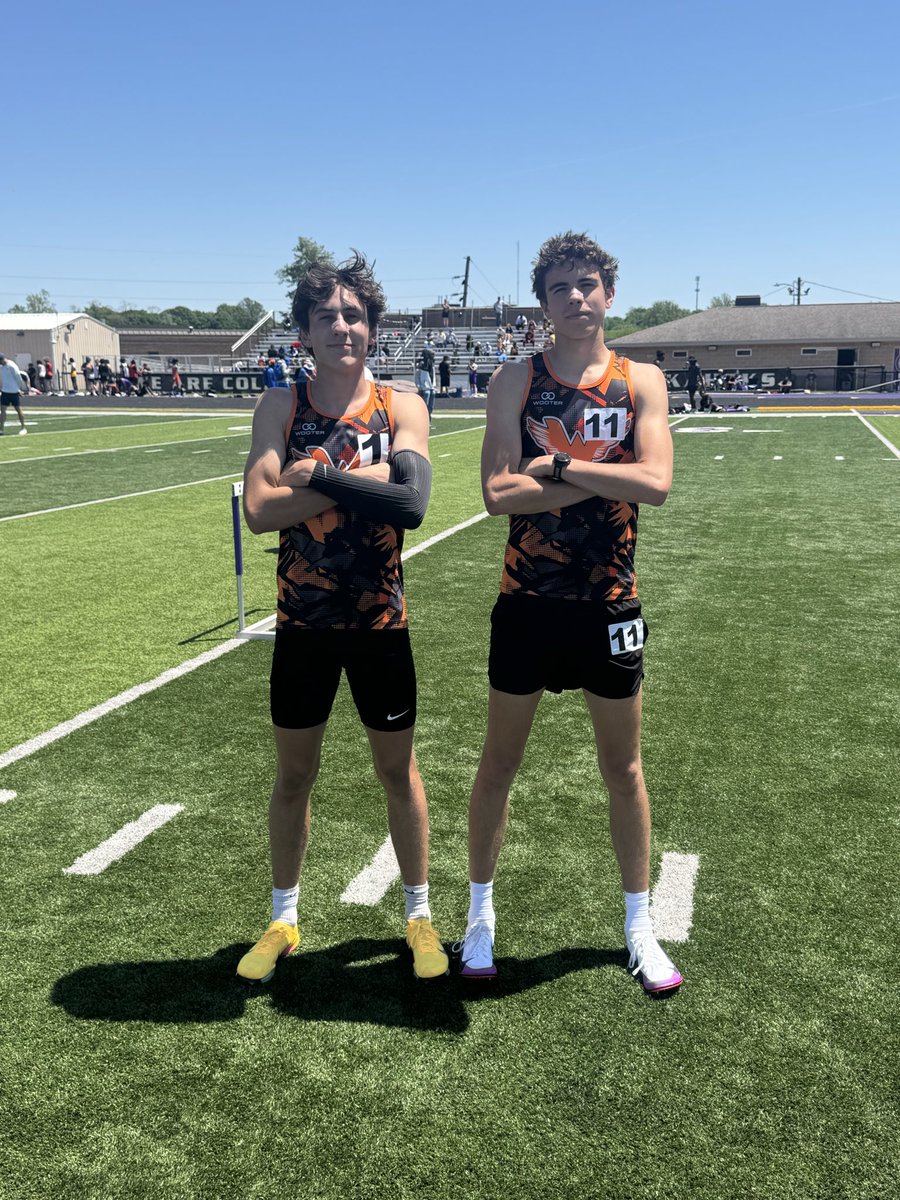FlickJacob's tweet photo. Another huge day for Luke Smith in the 800!!! Luke broke his own school record again by running 1:53.38 which is #7 in Illinois and #2 in 2A. 
Tyler DeVilder also had a huge PR in the 800 dropping his time almost 2 seconds running a 1:58.00! @republictimes @WaterlooILCC https://t.co/Iw5uKCy6S8