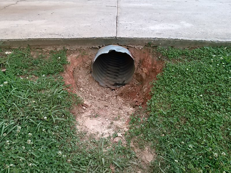 pipecover1's tweet photo. We love our culvert pipe cover.  Both of our pipes were crushed when we bought our house. I thought we would have to live with it or replace the pipes. We were able to install the covers in a day with no problems.  love this product!  Kristen, Stallings NC
https://t.co/nkzqA2MDsL https://t.co/jG5NqWopEF