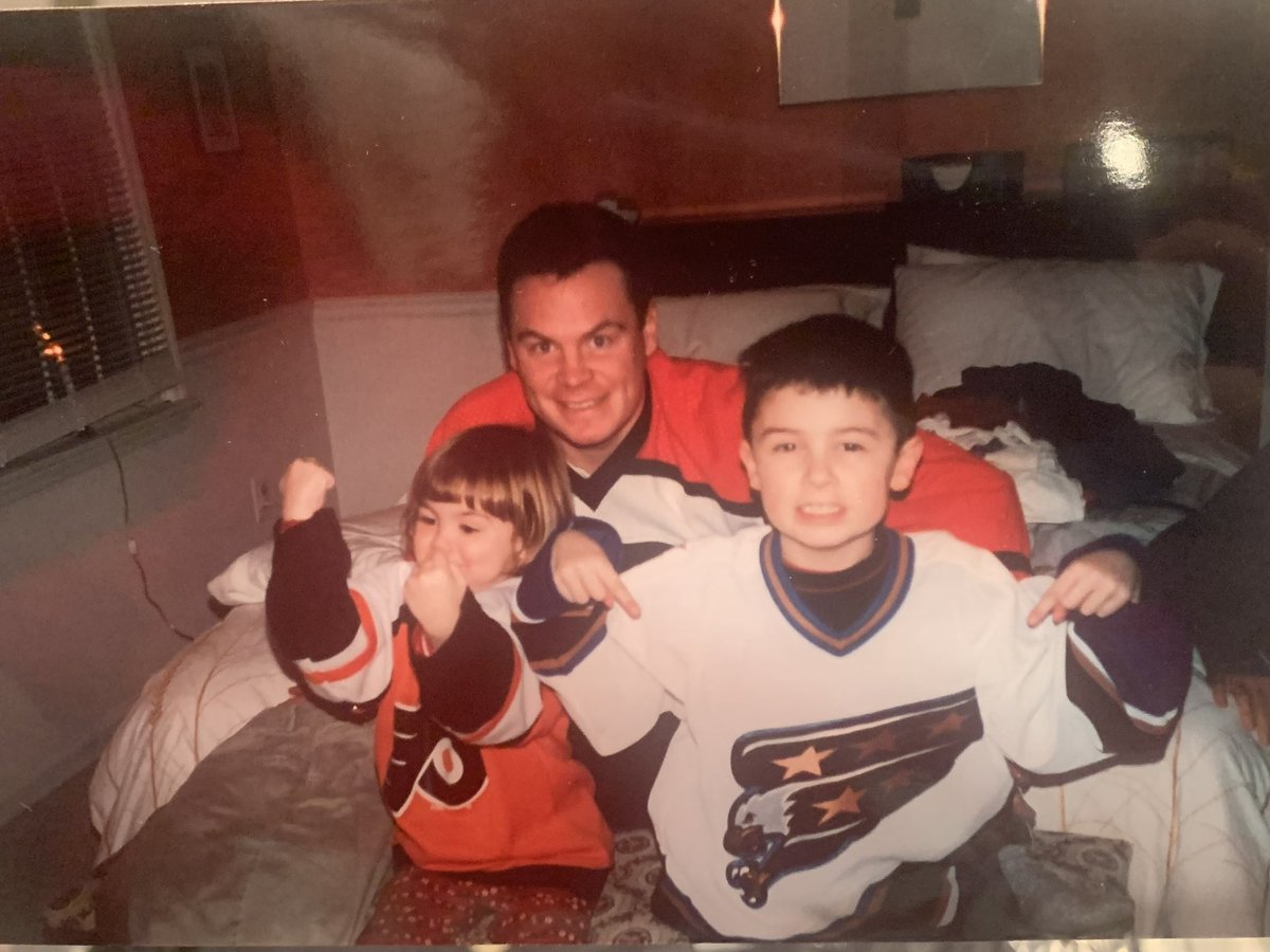 daisypdf's tweet photo. in case anyone was wondering how deep it goes for me, here’s a pic i found recently of me from when I was 3 or 4. lived in DC, hence my brothers jersey. yet I somehow inherited my dads childhood team 😅 https://t.co/3bFMArz0SG