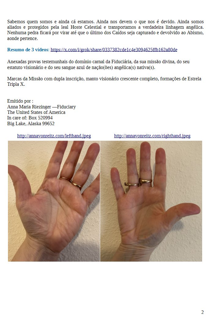 RestaurarPortug's tweet photo. 2 Avisos Públicos Internacionais (jurisprudência)
pela Fiduciária do governo De direito Americano:  https://t.co/ix53jSknzT
Resumo de 3 vídeos que acompanham os Avisos: https://t.co/GiBcpThkOK https://t.co/Mqq7T858gT