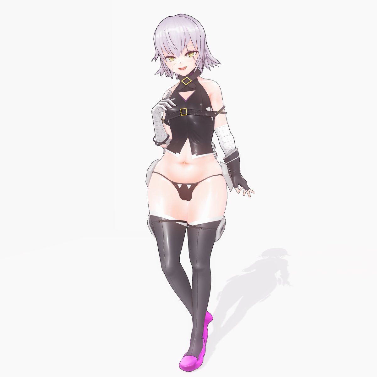 dndniwana3s's tweet photo. ジャックちゃん衣装のNPR化とLOボディシェィプキー設定　後例のハートお尻ポーズを https://t.co/VeIvtOeayH