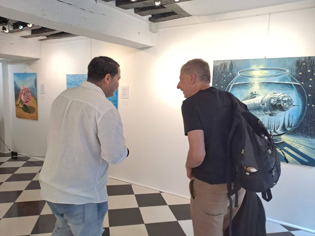 Juaro80Tony's tweet photo. Galerie Artes, Paris
Exposición de Tony Rodríguez "L'Architecture de l'Invisible" https://t.co/8YQwj1mrEl