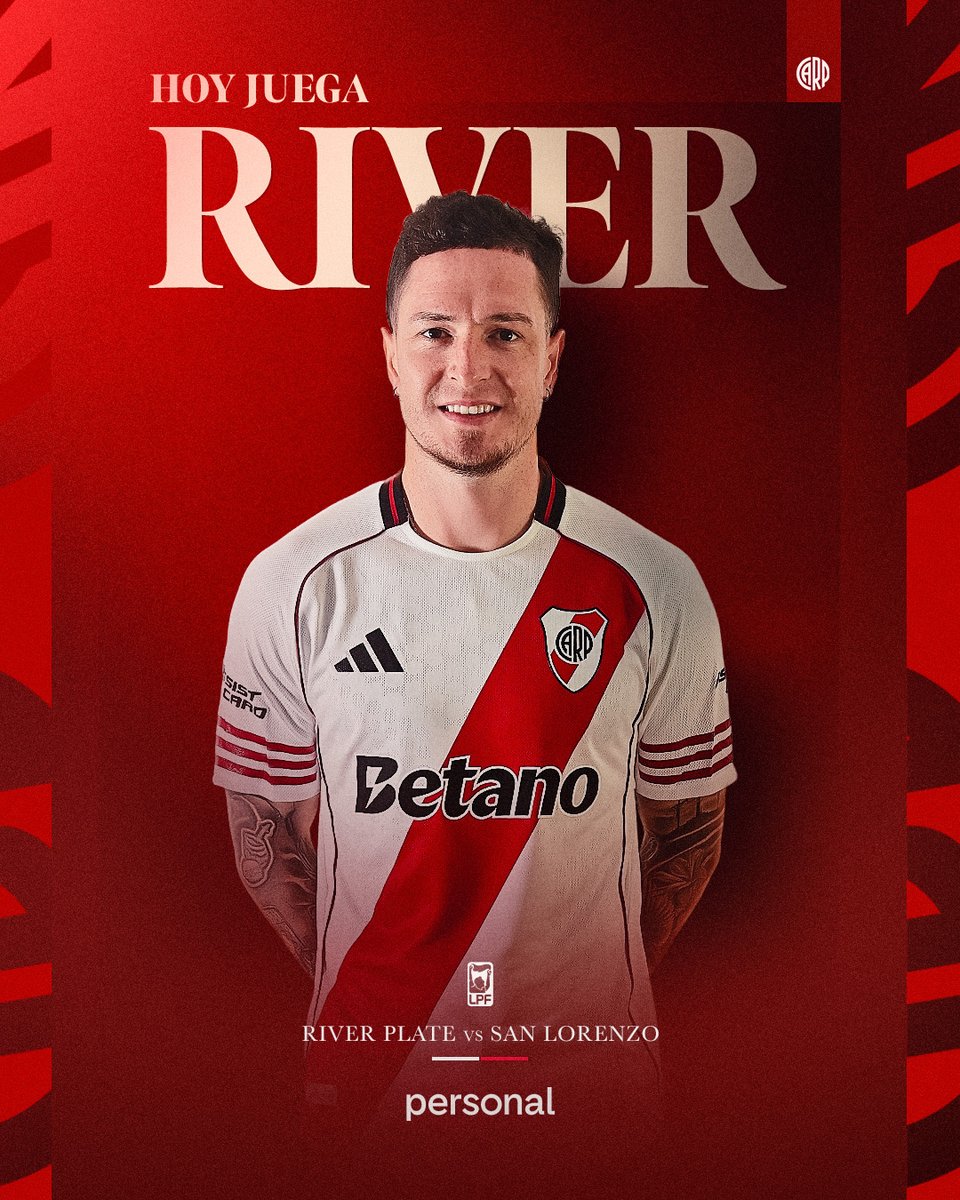 ¡HOY JUEGA RIVER! ⚪️🔴⚪️