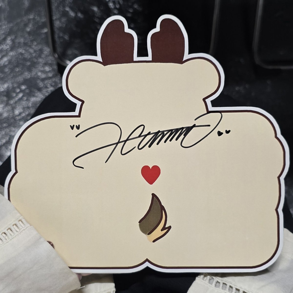 260509 DAYDREAM リリースイベント🇯🇵_私物サイン ネムボに書いて