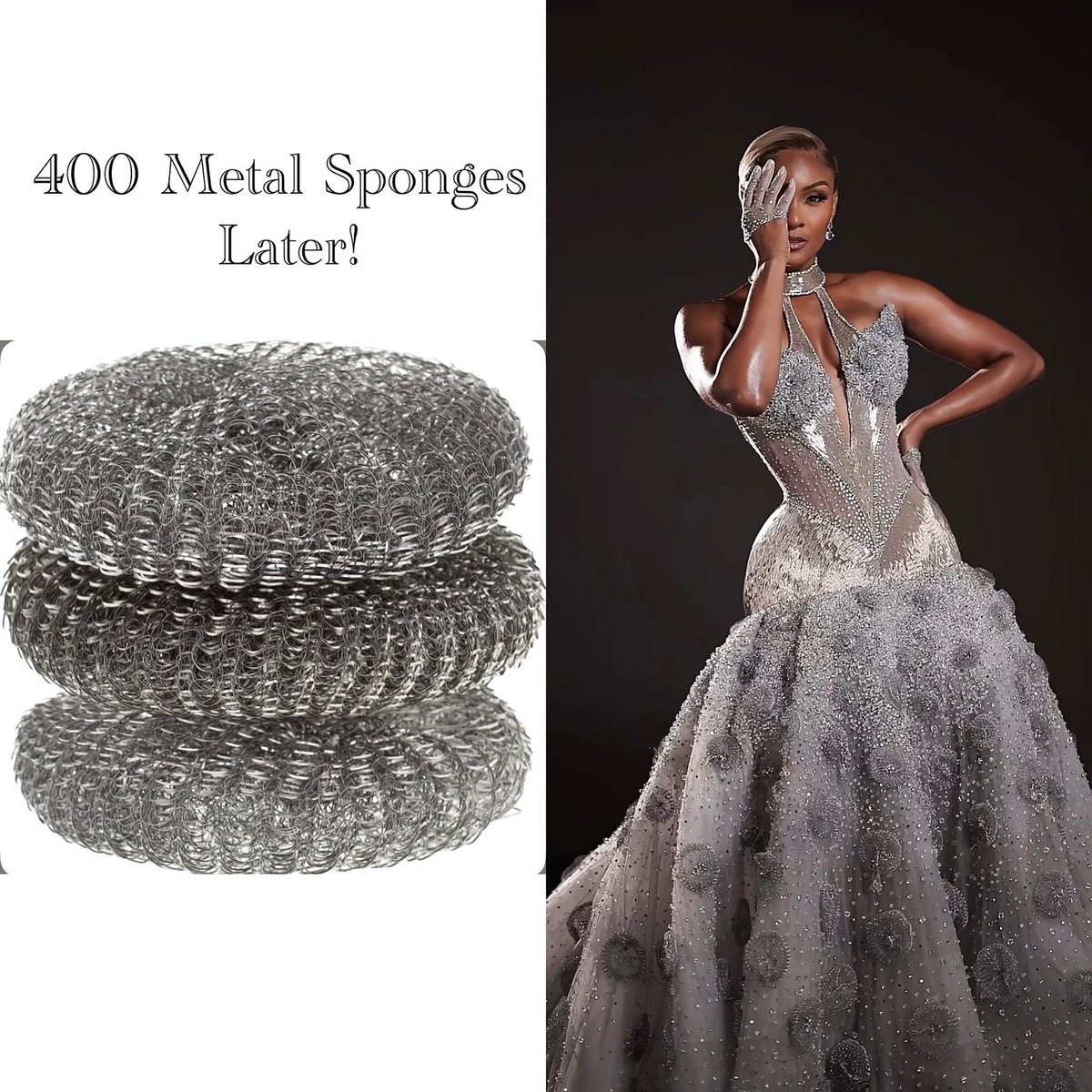 iam_tsingi's tweet photo. At AMVCAs They made dresses with meanings, concepts and bought it to life on the Red Carpet.

From 400 metal sponges, to bread and then 1500 watches. 

Over here, it’s just Pam shɛ. No concept behind the dresses, just something to be worn to the TGMA’s
 #TGMA #AMVCA12 https://t.co/pDwnwTBLOJ