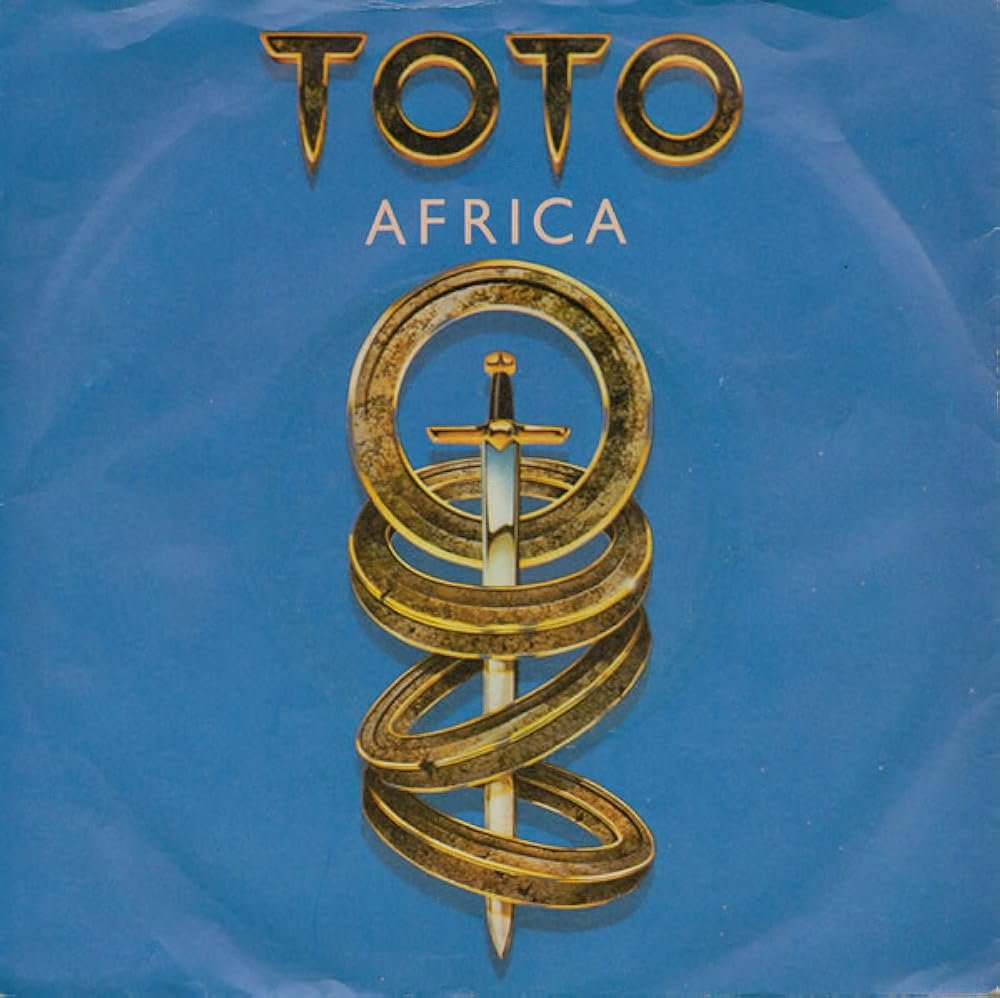 landofthe80s's tweet photo. On this date in 1982, Toto released their single “Africa”

BITE-SIZED FACT | The original recording has since been certified Diamond and is one of the best-selling songs of all time. #80s https://t.co/CPHvfzjnac