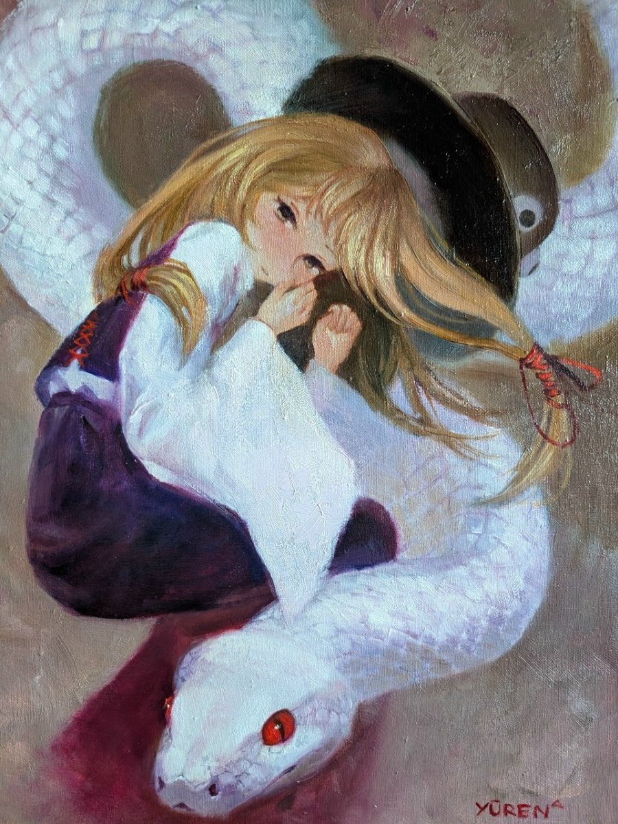 Suwako oil painting
#touhou #東方Project