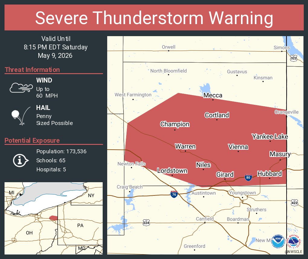 NWS Cleveland tweet media