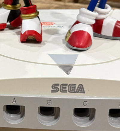 By the way, the SEGA Dreamcast logo is not even centered in the new ...