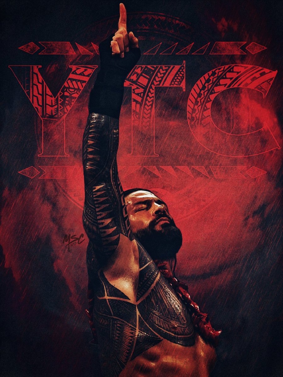 MSC880's tweet photo. Acknowledge Your Tribal Chief 💥
@WWERomanReigns https://t.co/W8oOjOV53R
