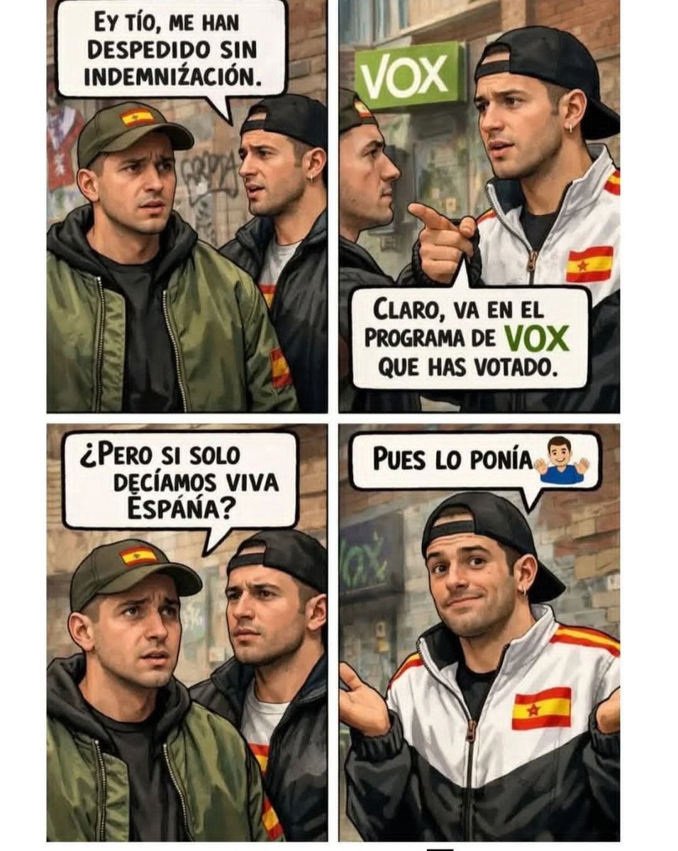 Ignorancia fachapobre en todo su esplendor 🤷
