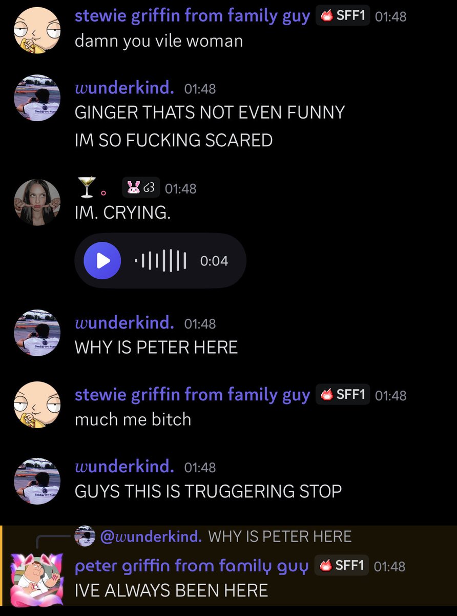 goIdenboy's tweet photo. https://t.co/ERAX5i6CH1  TWO  MINUTES  AFTER  I  SAID  I  WAS  SCARED  OF  FAMILY  GUY https://t.co/E9g1OBh3bO