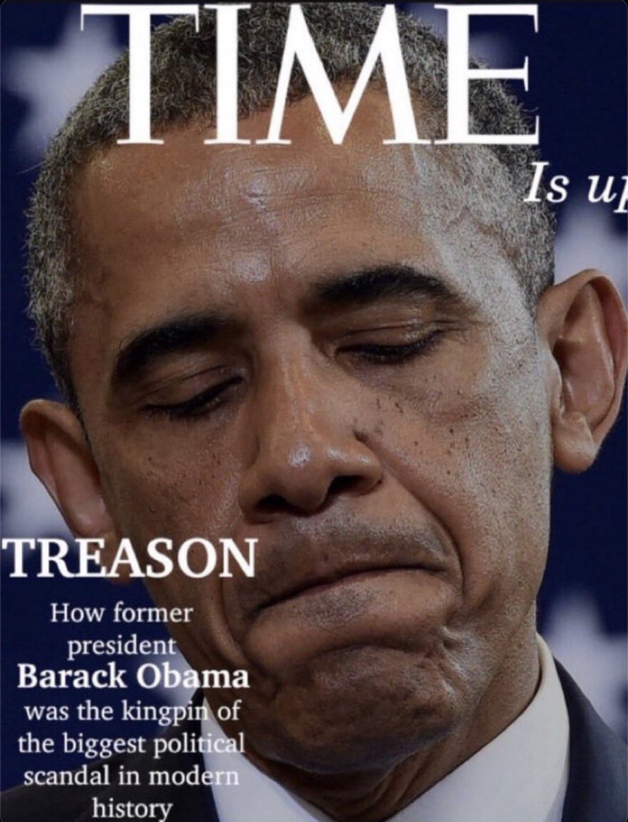 IT’S TIME
TO ARREST OBAMA