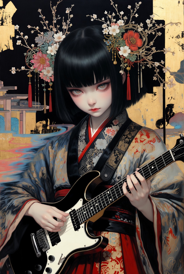 Honnin_E's tweet photo. #AIart
🌼🎸👩🏻👘🪷 https://t.co/sos5JjINeF