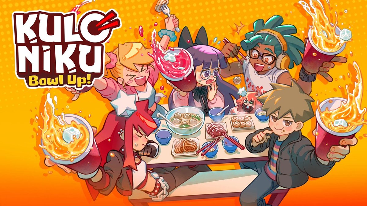 DonGhatto's tweet photo. **EN VIVO AHORA**
🍜Metamonos hasta la cocina con KuloNiku: Bowl Up! 

Preparemos deliciosos platillos a la orden de curiosos personajes en este pintoresco juego de @GambirStudio 

Vengan ya! 
https://t.co/jCYvGoGmu0 https://t.co/vU6OnY9ZsI