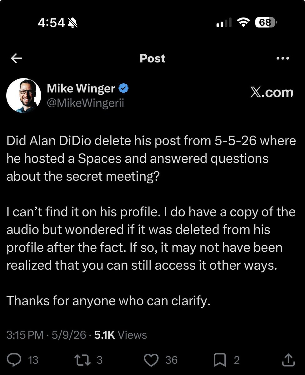 Mike Winger tweet media