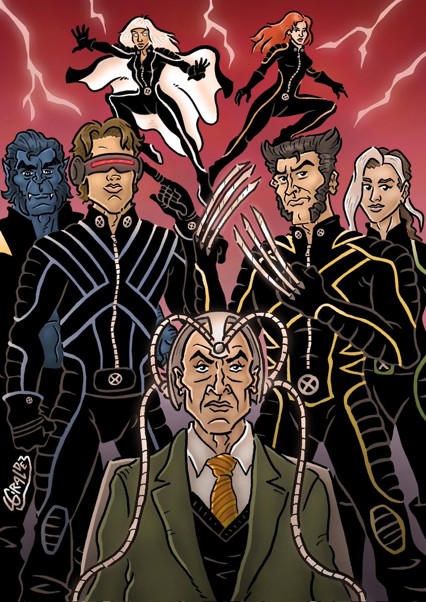 Los X-men del cine

#ilustración 
#Marvel