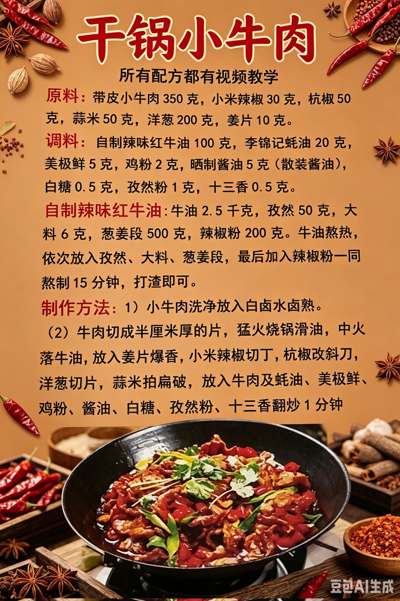 TianY89287's tweet photo. 美食分享。干锅小牛肉 https://t.co/hMZfeI3SHp