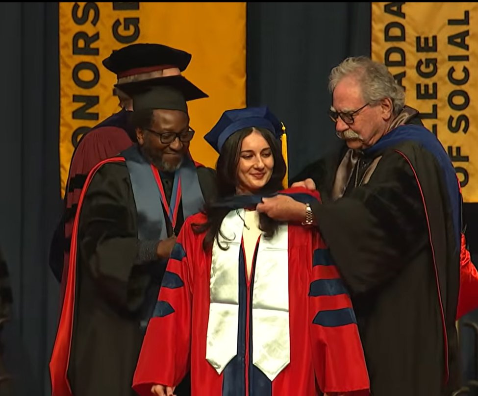 UIConect's tweet photo. Commencement is always a special time but this year, @UIConect lab is proud to have two of our graduates get their doctorates. Congrats to Dr. @aksuugunay and Dr. @michelleksheena! https://t.co/izMwI59cdA
