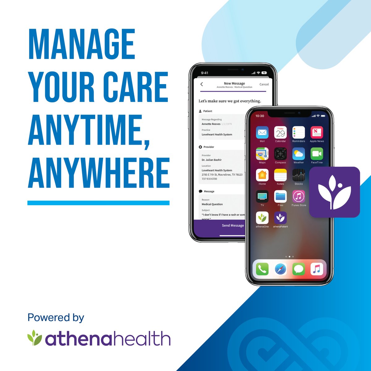 GravesGilbert's tweet photo. What does this system upgrade mean for you?

• A new patient portal for future visits
• Easier access to appointments, messages, and test results
• Improved mobile convenience

Your previous patient portal will remain available. Learn more here: https://t.co/D6LGDxi0nK https://t.co/VPL3hlviiI
