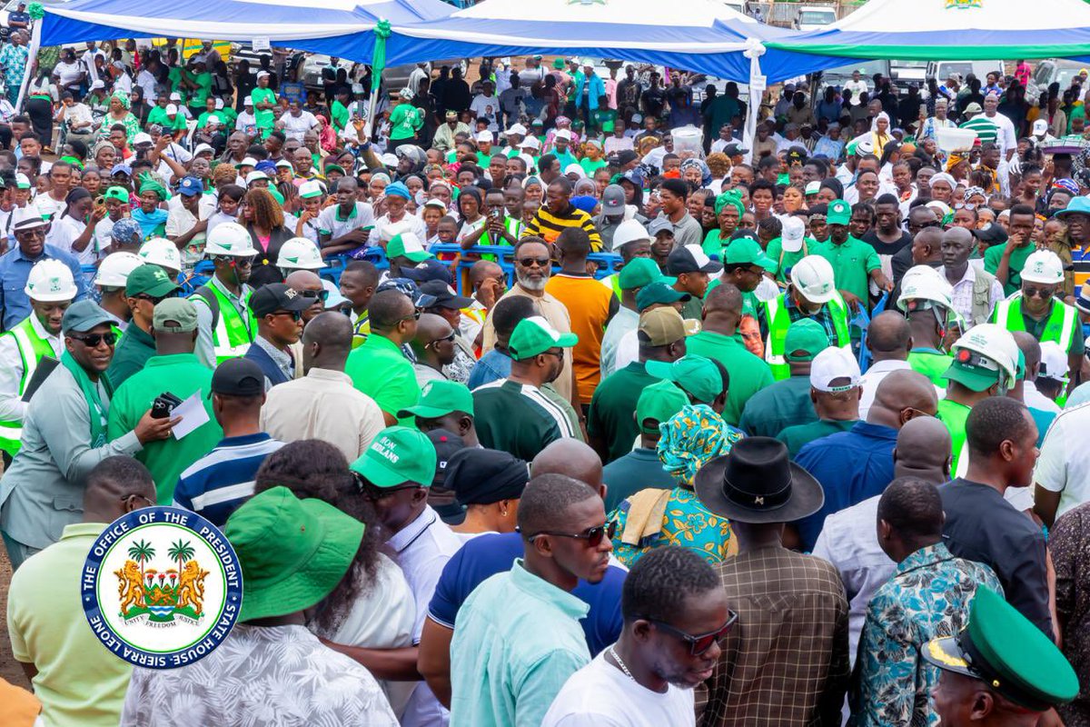 Julius Maada Bio tweet media