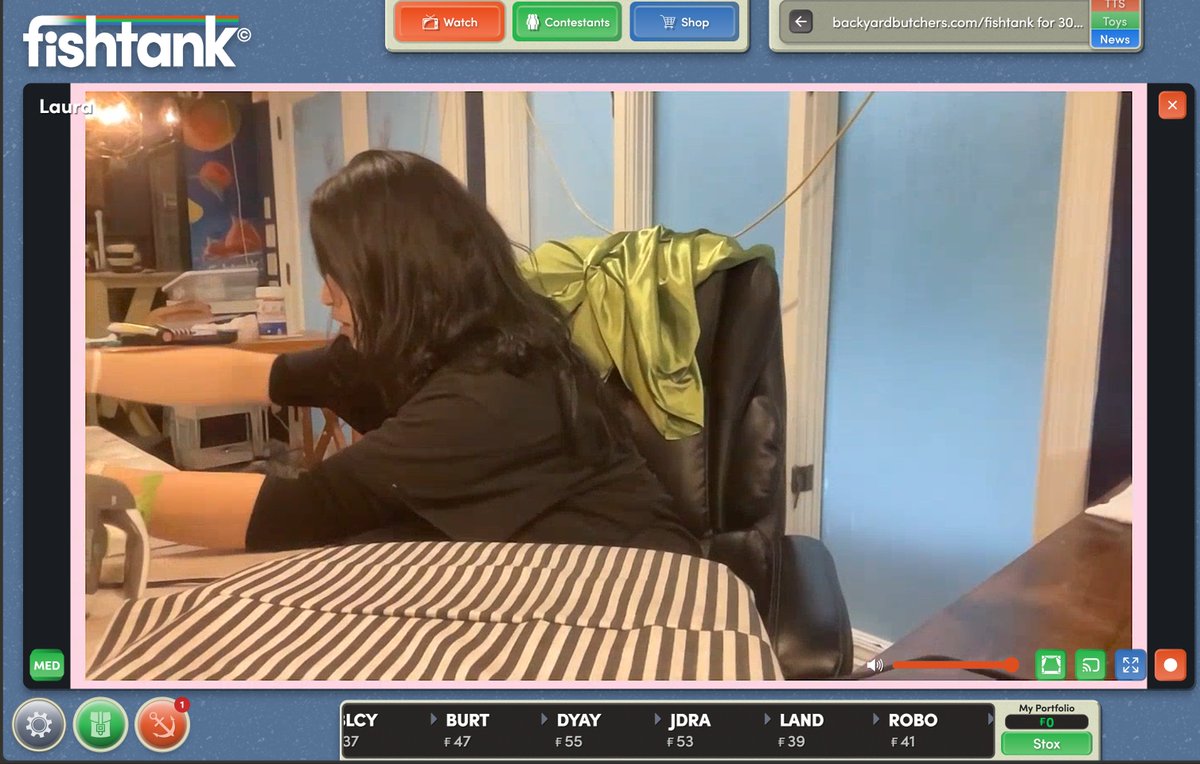 LAURA W #Fishtanklive