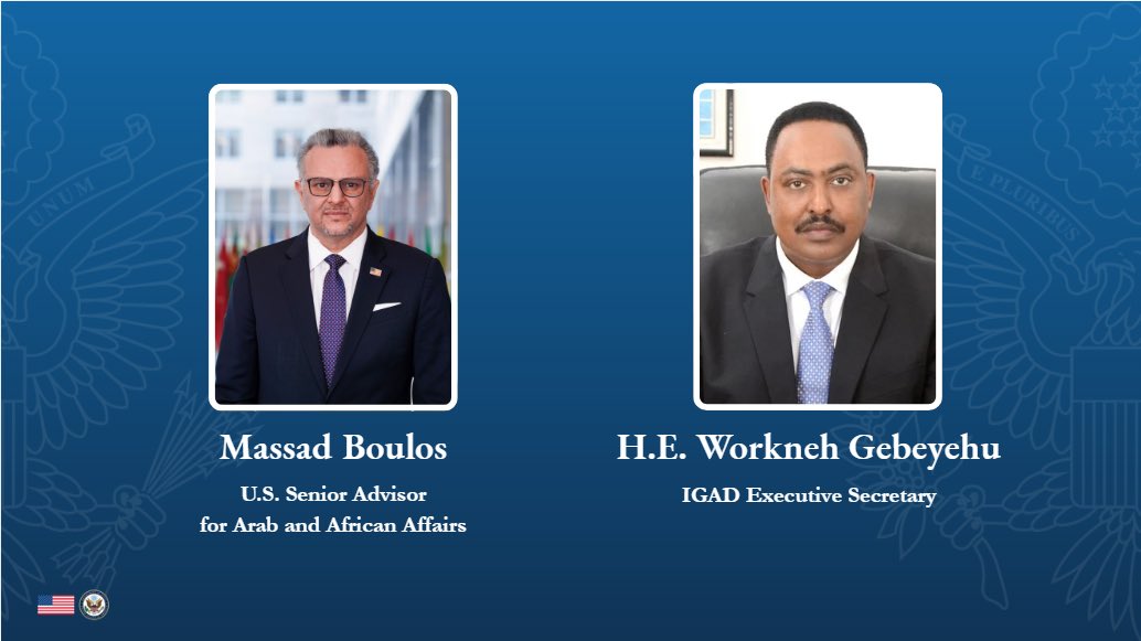U.S. Senior Advisor for Arab and African Affairs tweet media