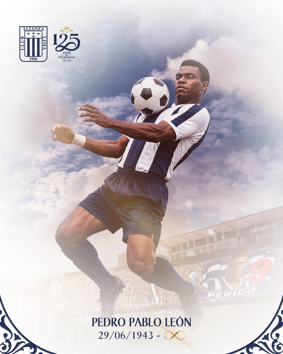 Las Leyendas nunca se van...siguen viviendo en la memoria del pueblo Aliancista. 💙🤍💙
Eterno Perico 
♾️9️⃣🔝
#AlianzaLima #PericoLeón