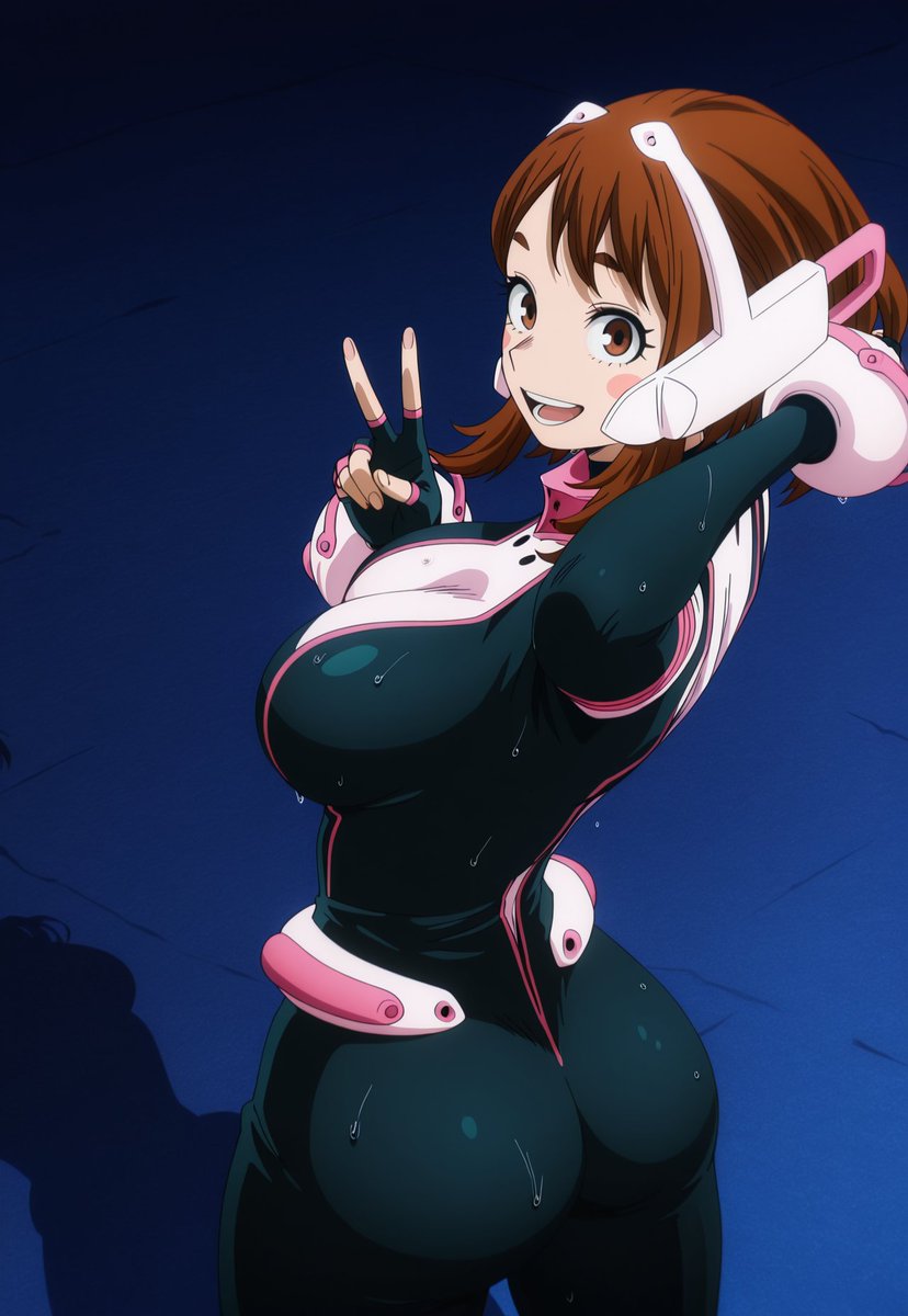 AI_Spard's tweet photo. Ochako Uraraka's MHA "More" Design 👀
#myhero
#mhamirko #ochako https://t.co/dxlYZrXAyD
