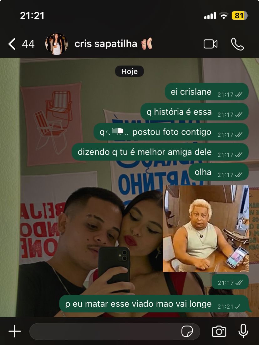 ai to puto e ja dei o papo