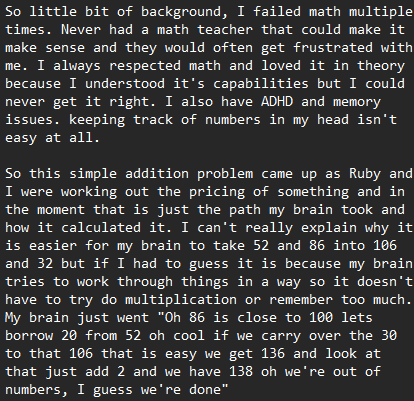 Sp0okyFox's tweet photo. @Rubycxfe @chiseledcactus brain smooooooooth and simple https://t.co/DYmR4OMrYt