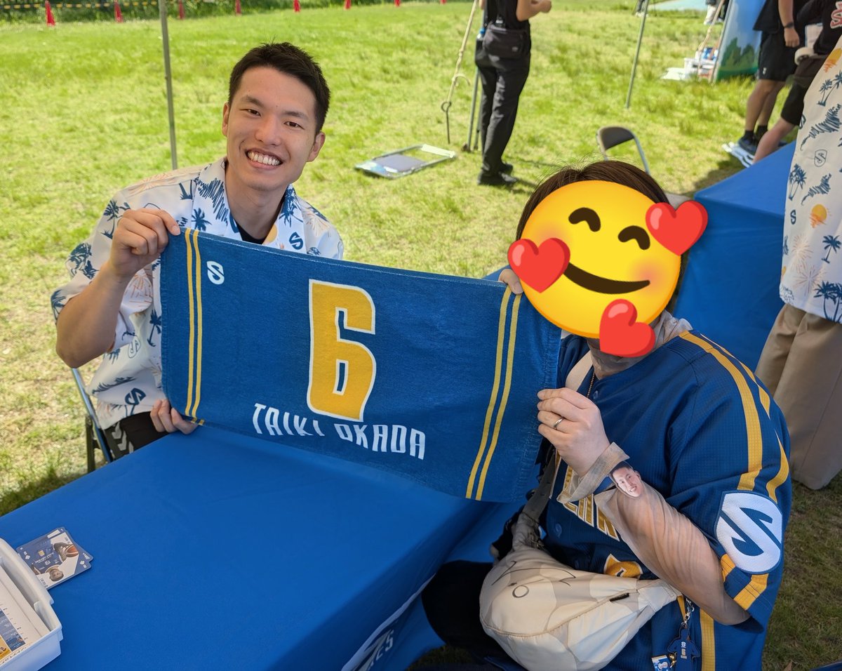 今年は1on1させていただきました！ あっち向いてほいを選択 同じ方向向