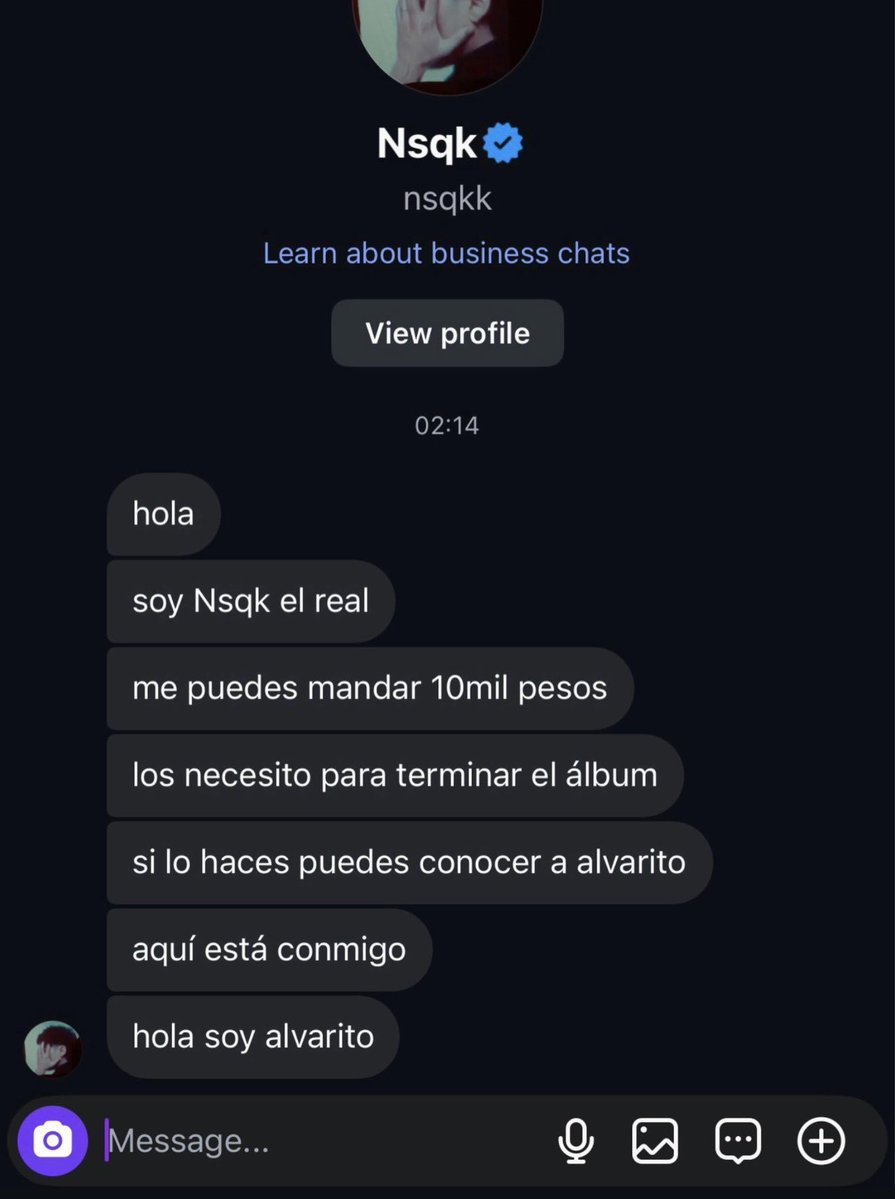 NOS ESCRIBIÓ NSQK PARA SACAR EL ÁLBUM 😭😭