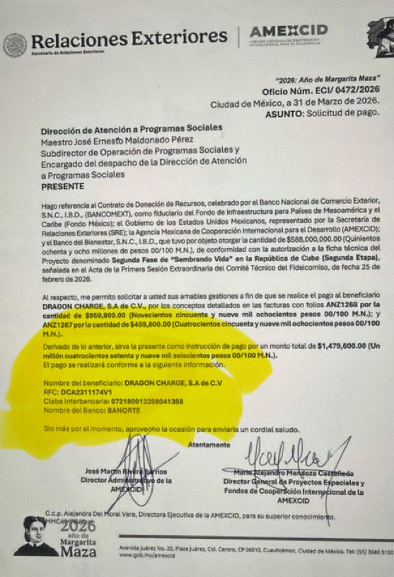 🔴 Porque Banorte se presta a esos “enjuagues” con Cuba y China y pone en riesgo a sus clientes ? <a href="/Banorte_mx/">Banorte</a>