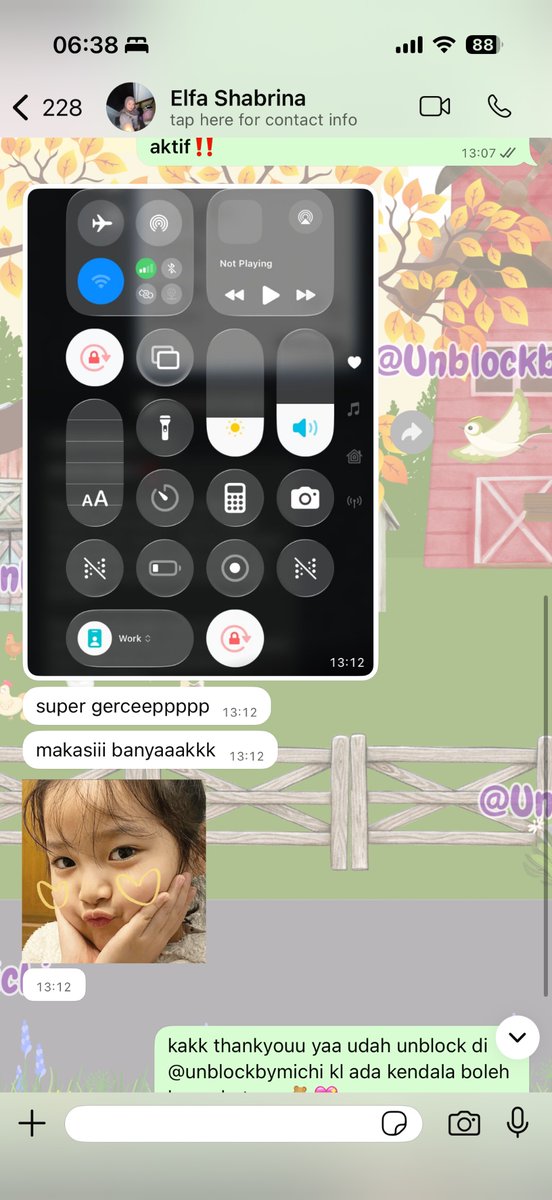 fireywork's tweet photo. Guys yang mau unblock imei, aku saranin ke ka michi yaa! only 100k-an, proses menitan, full garansi dan bisa bayar di akhir juga😆🫰🏻. testi banyakkk, since 2022✨ kontak dibawah yaaa

wa : https://t.co/1dXWjtxmi0
testi : https://t.co/WnuCHPcdo6 https://t.co/RQaxeXniXR