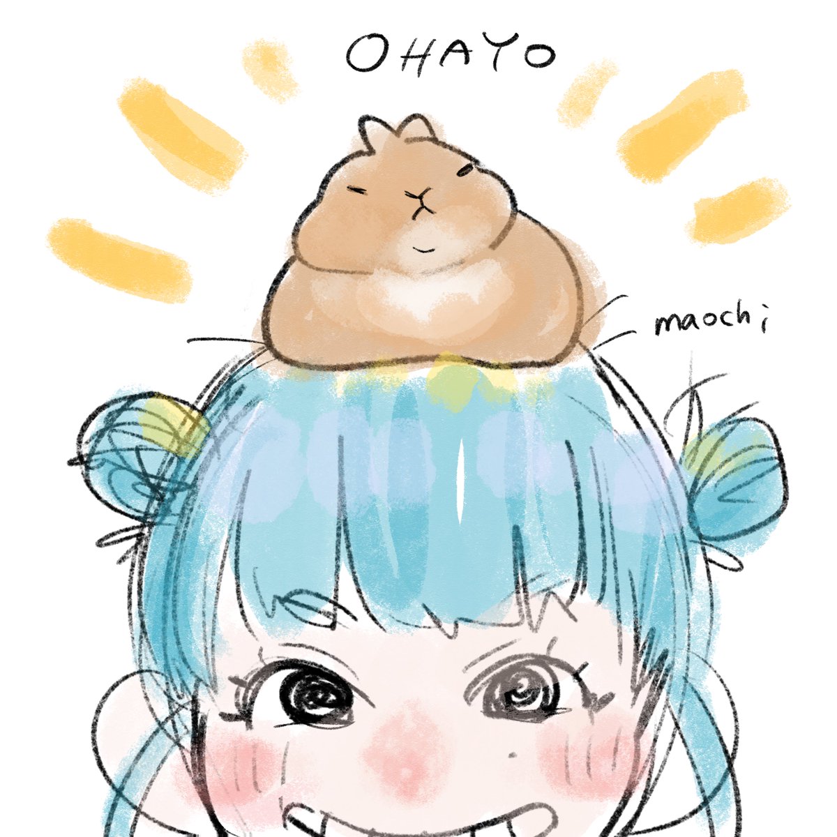 Post by まおち on X: おはよう！