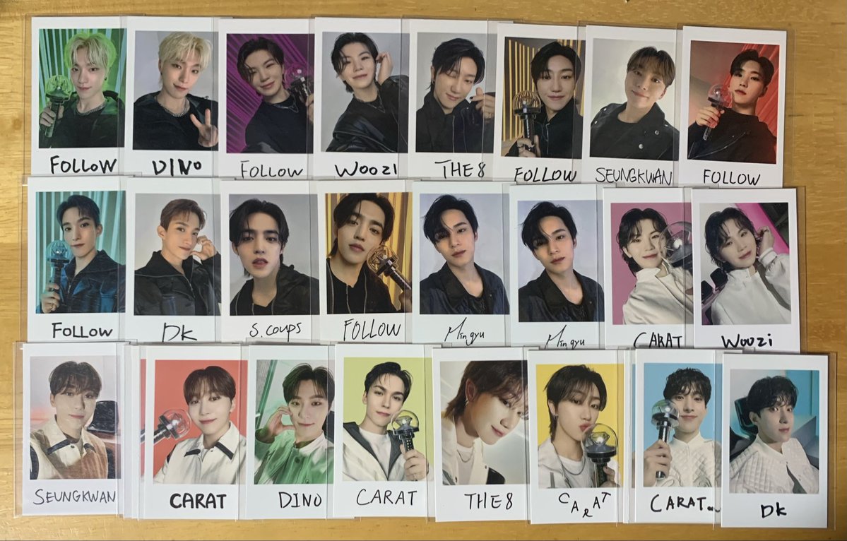 SEVENTEEN セブチ YAKUSOKU インスタントフォト チェキ 交換 【譲