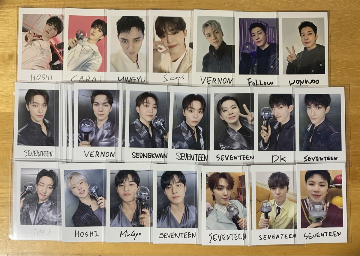 SEVENTEEN セブチ YAKUSOKU インスタントフォト チェキ 交換 【譲