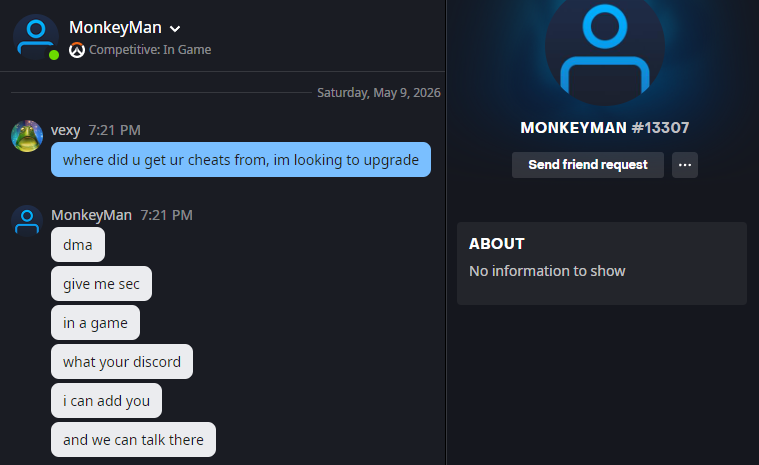 FPSVexy's tweet photo. played against a cheater and won in high mast... they are so stupid and almost always self report LOL https://t.co/HKvHaz6tgf