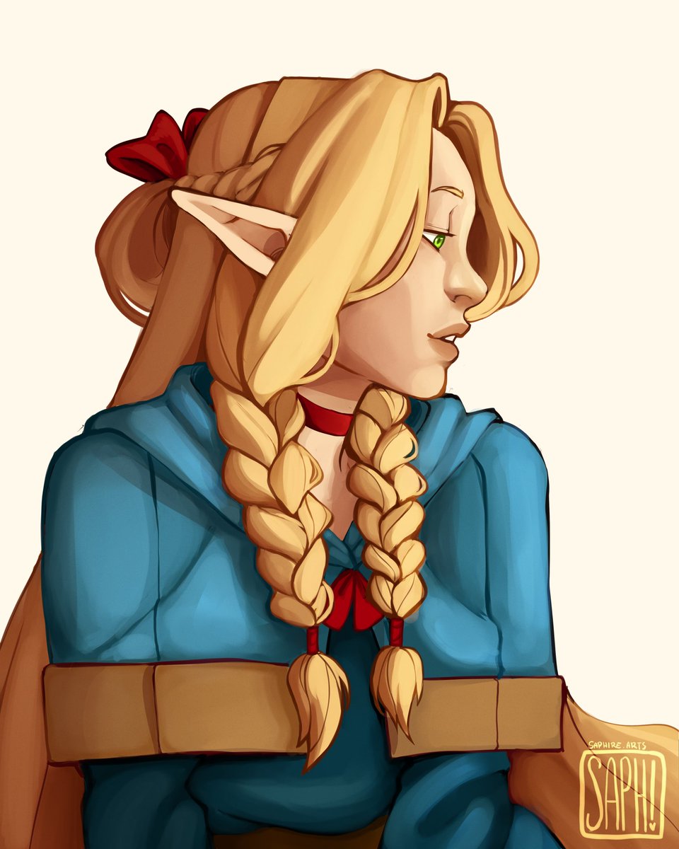 saphirearts's tweet photo. Marcille 

#dungeonmeshi #marcille #fanart https://t.co/0QsVwvNiRN